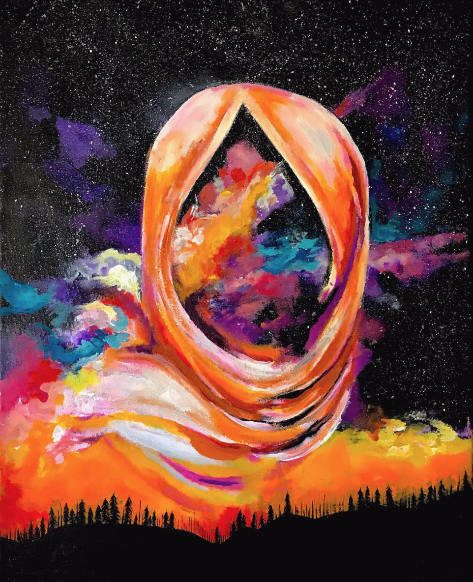 Kainat - Oil Painting Print