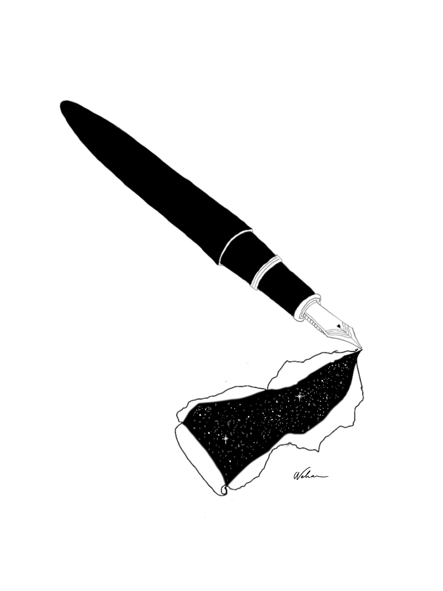 Scars - Digital Art Print