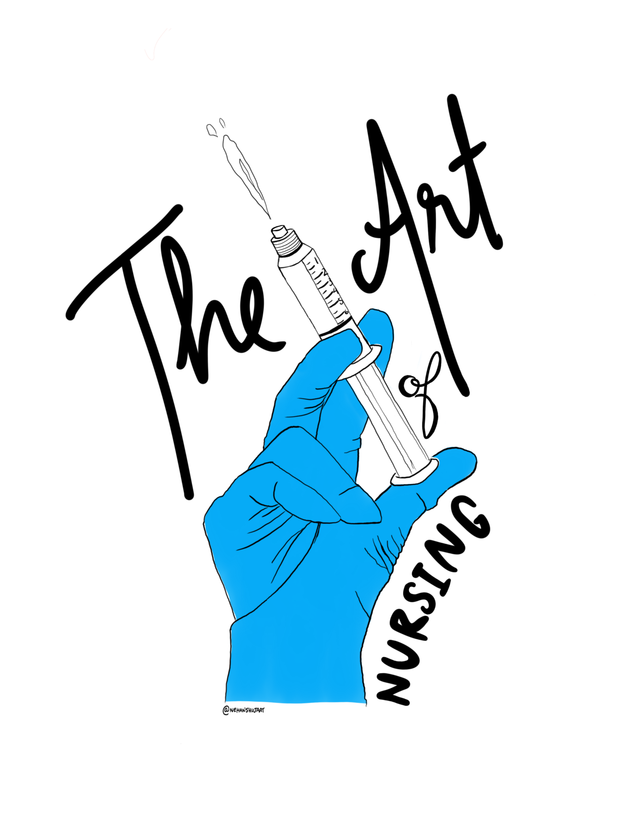 The Art of Nursing - Digital Art Print