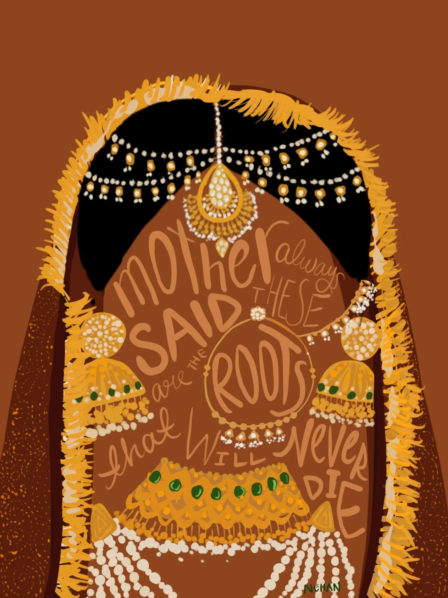 These Roots - Digital Art Print