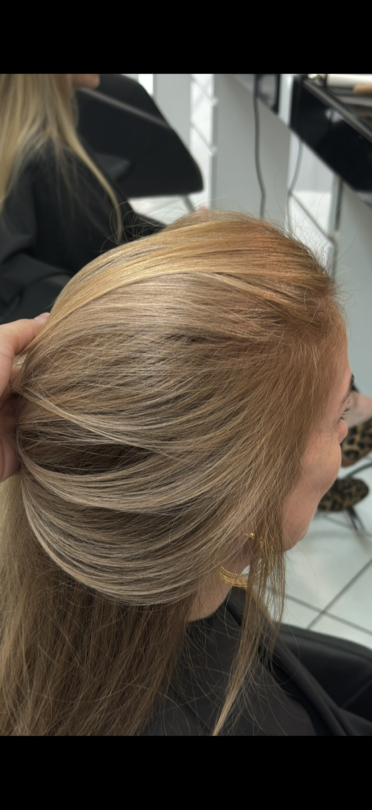 Gray coverage at Bellibone Salon in Bergen County, NJ