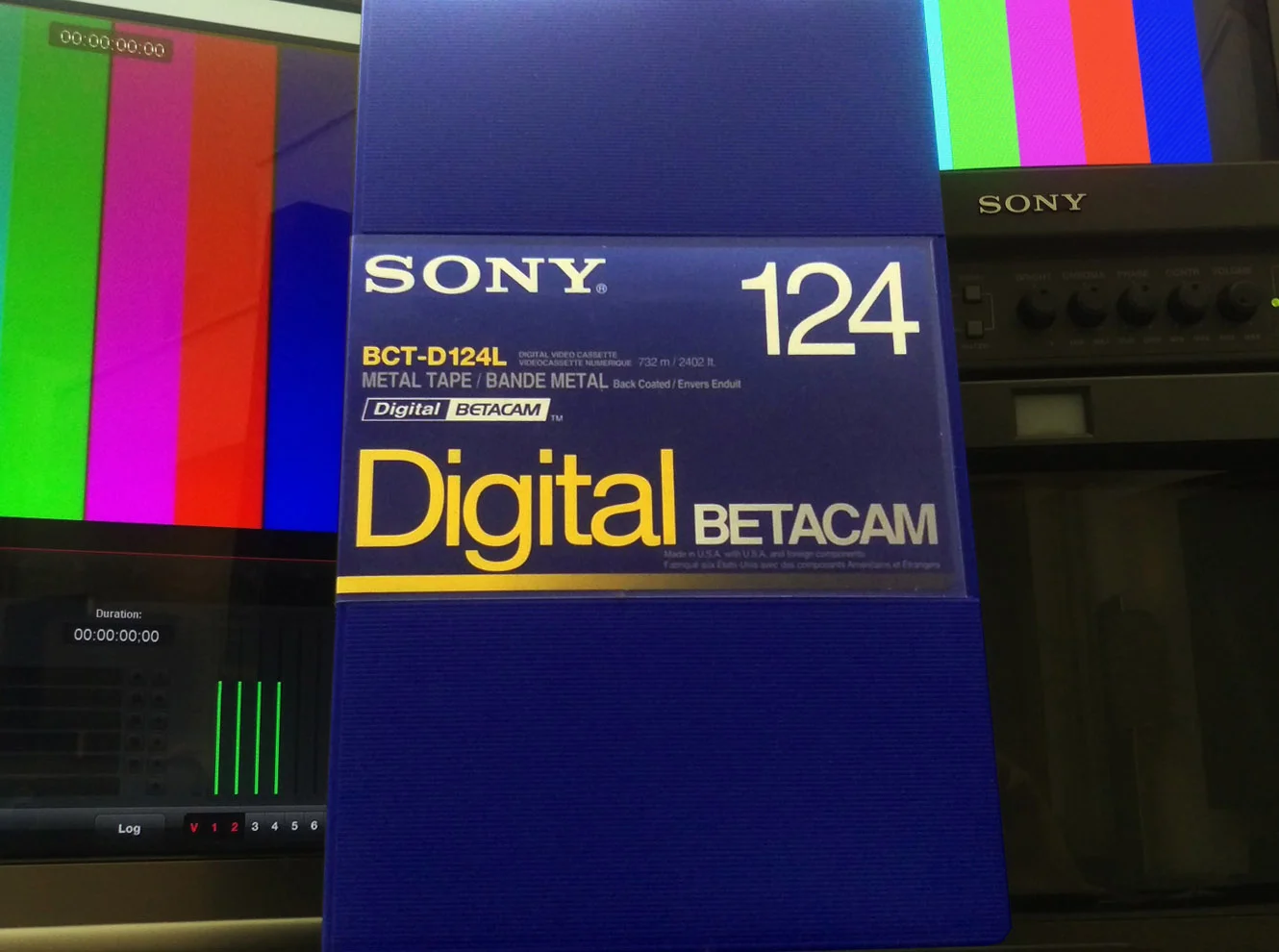 Broadcast-quality digitizing and capture from all Betacam formats