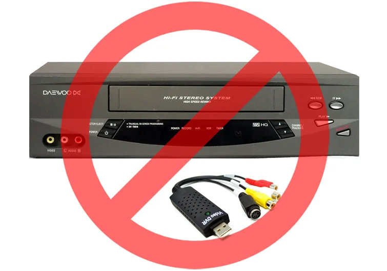 Cheap VCRs and low-end video capture devices…assuming the deck doesn’t decide to eat your tape, you’ll get a sub-standard capture of your treasured memories, and the excitement of seeing your digitized home movies could quickly turn to disappointment!