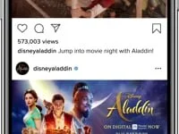 Aladdin - Cross Promotion - Organic Social