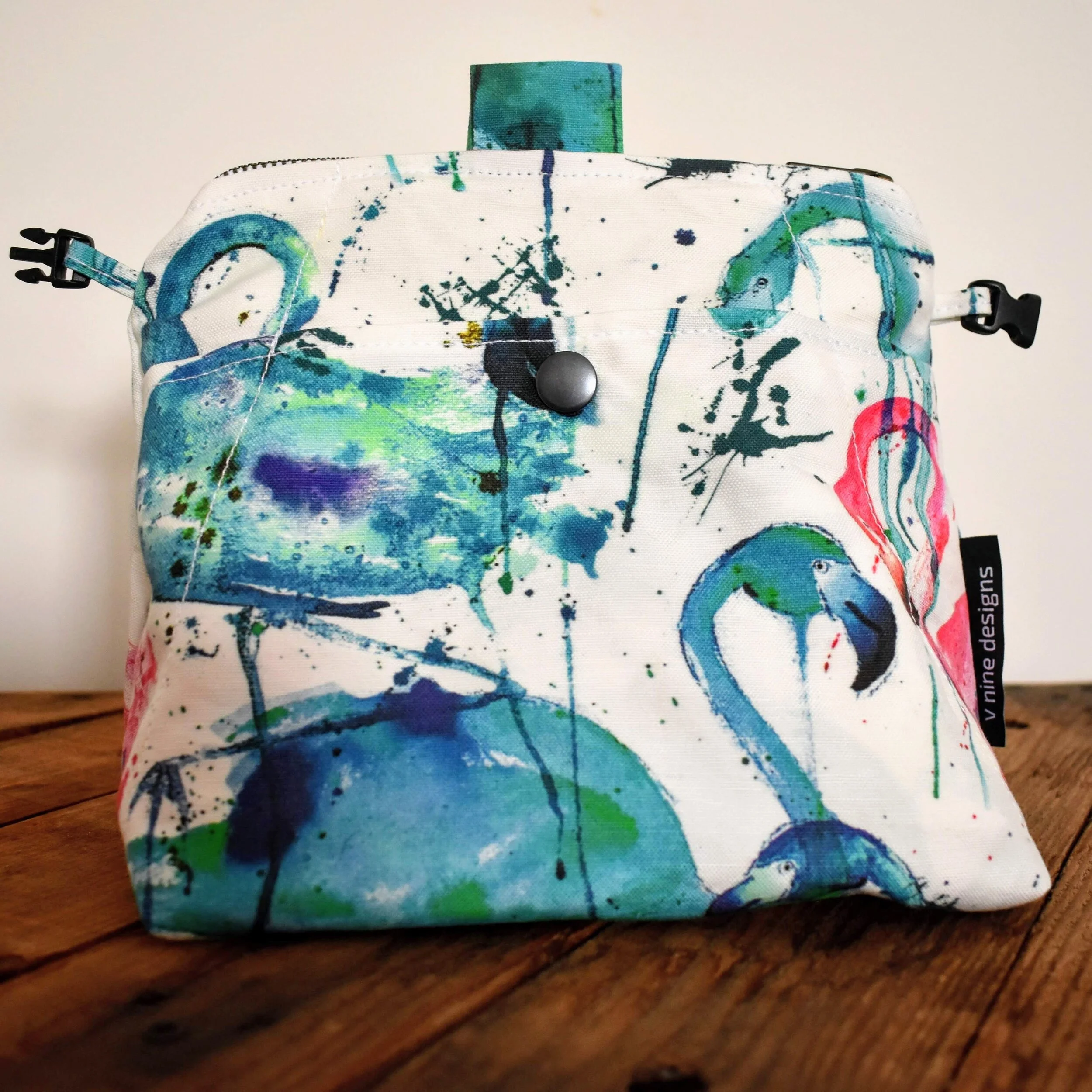 Chalk Bucket - Flamingos