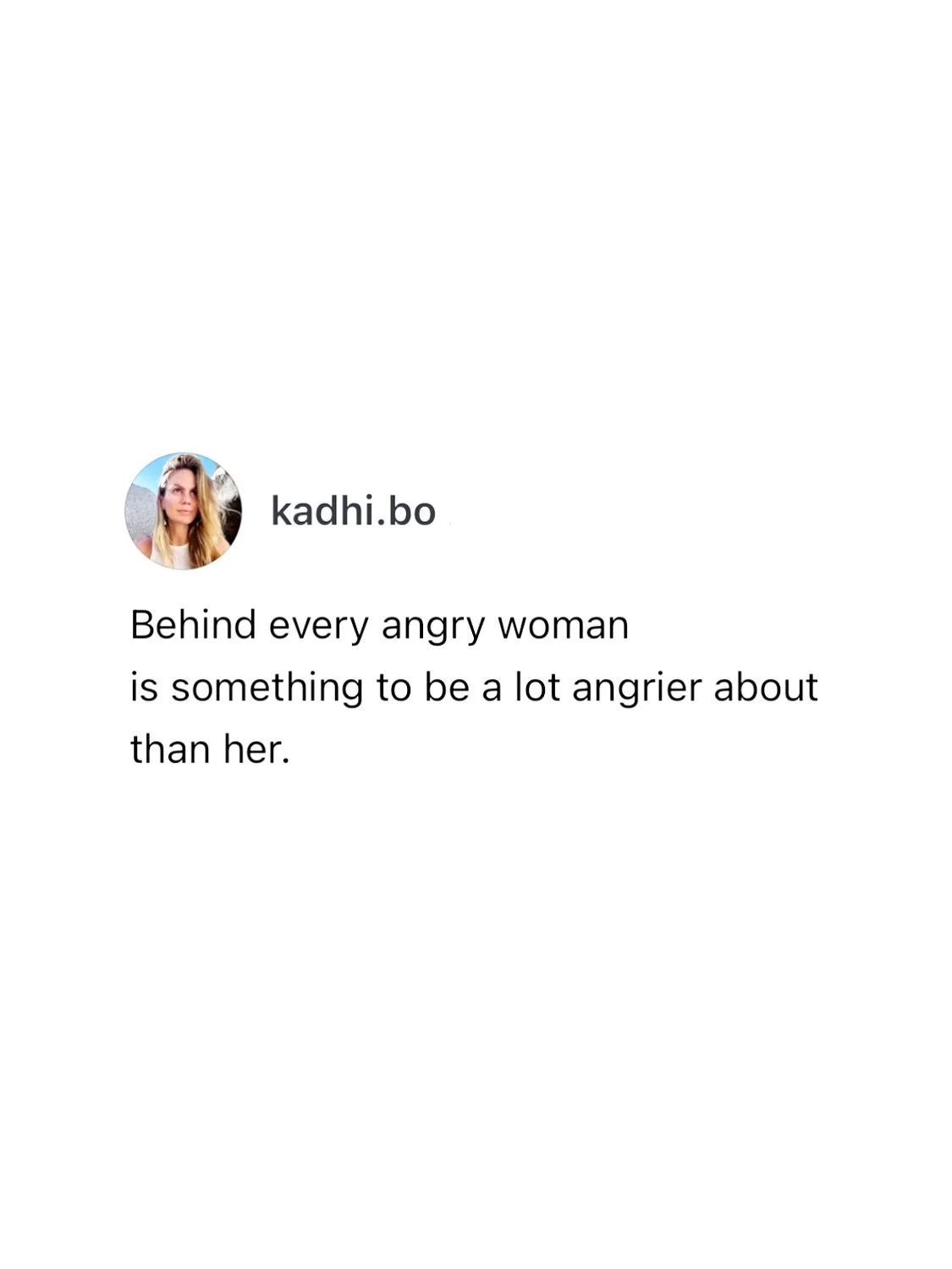 Women are masters at suppressing anger, and I really wish we weren&rsquo;t. I&rsquo;ve sat with so many women who have suppressed, exiled, or severed themselves from their anger, and they exist in this saccharine people-pleasing hell realm where they