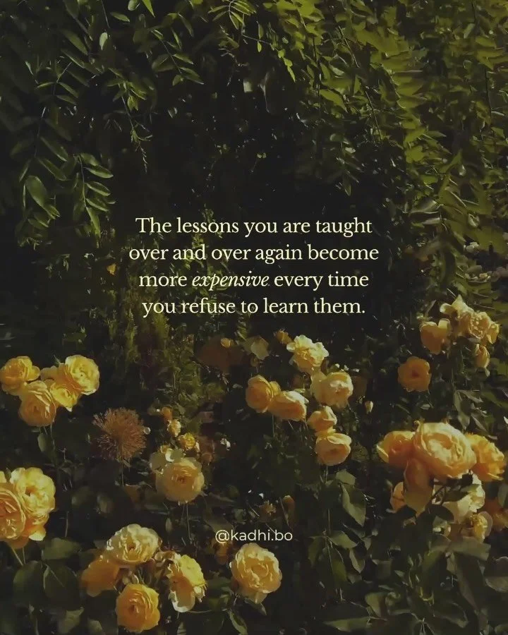 👉🏼Repetition of dysfunction is a symptom of unhealed wounding that is looking for resolution.👈🏼

What is in the way IS the way.

❦ Ready to start or deepen your healing work? 

🪞TRANSFORMATIVE COUNSELING W/ KADHI BO &bull; somatic psychotherapy 