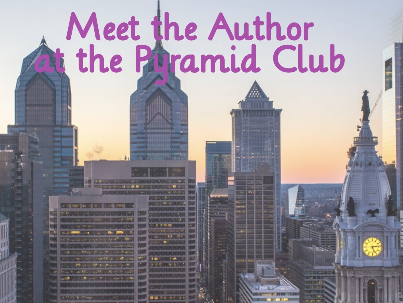 INTERVIEW -- Meet the Author at the Pyramid Club