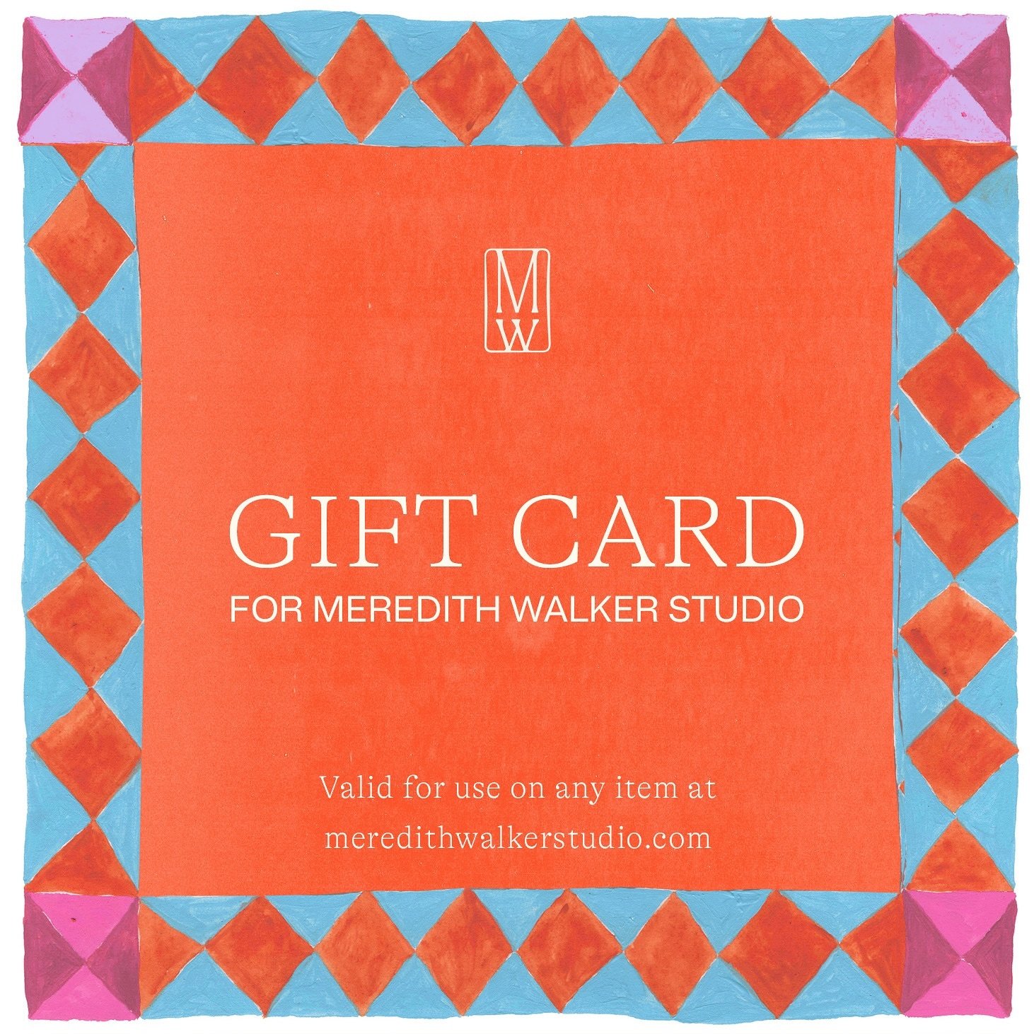 gift cards now available at meredithwalkerstudio.com ✺ link in bio to shop for your mama