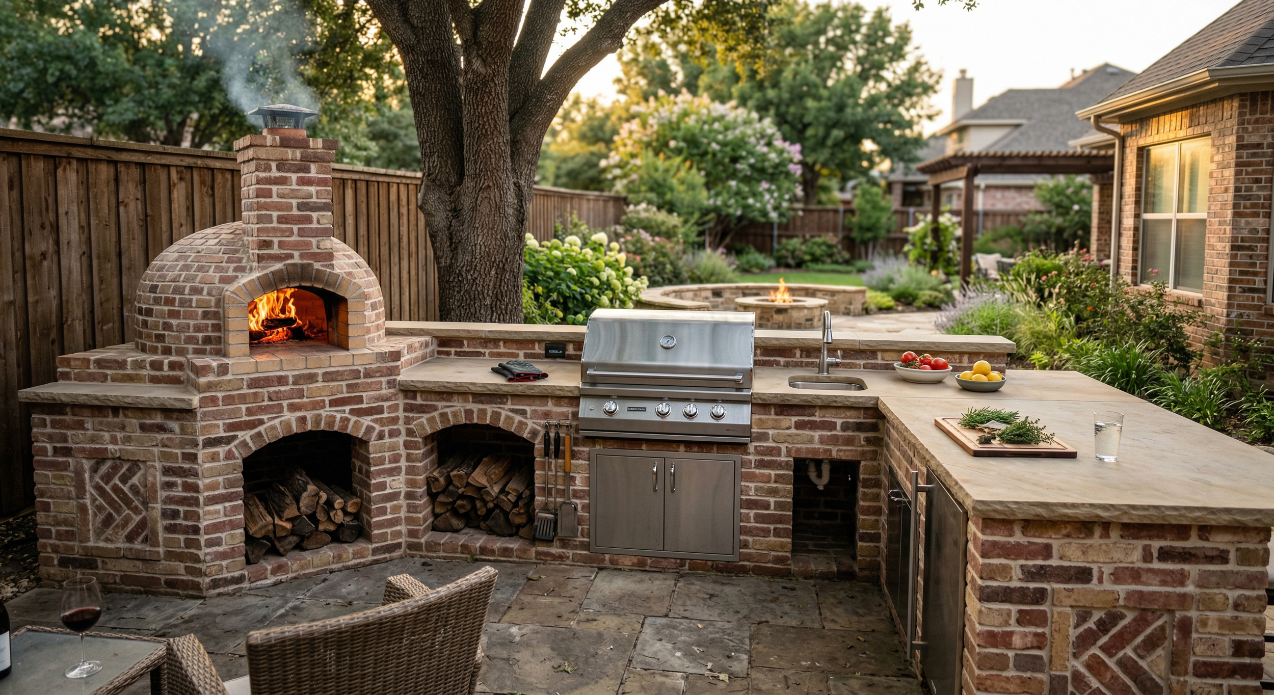 How Much Does a Masonry Outdoor Kitchen Cost? Licensed Mason Pricing Breakdown