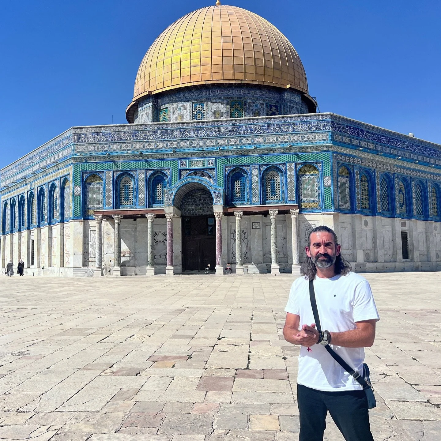 &ldquo;NO! LET THEM JOIN US!&rdquo;

Yesterday, I had the distinct privilege to ascend to the Temple Mount for the first time, with my friend Joshua Swanson. For hundreds and hundreds of years, anything resembling prayer to the God of Abraham, Isaac 
