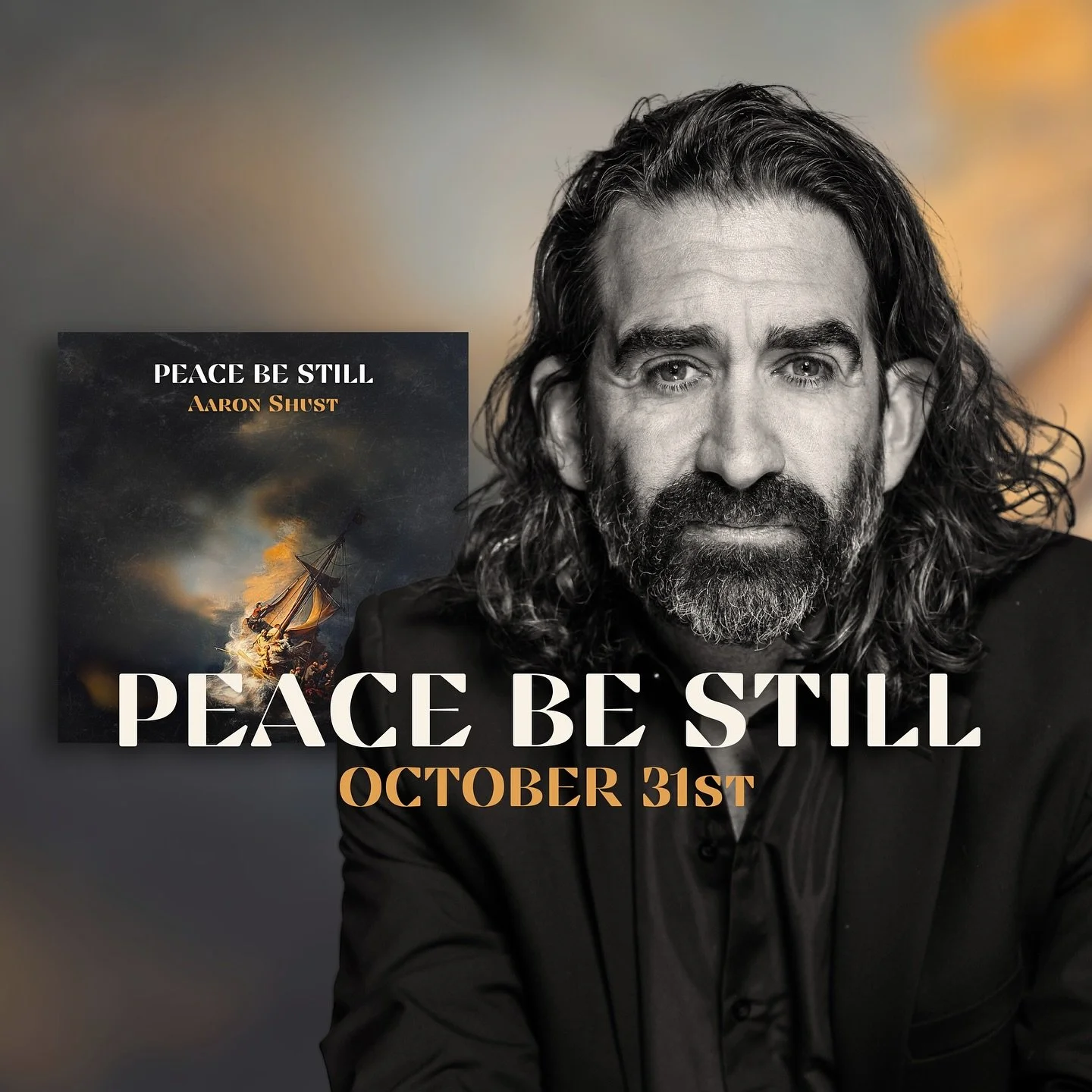 I just learned my new single &ldquo;Peace Be Still&rdquo; will release on my birthday, October 31st!!! 
🎉
This second Single from my ever-developing 11th album, The Kingdom (a saga of Jesus&rsquo; ministry from His Baptism to His Eternal Throne) cov