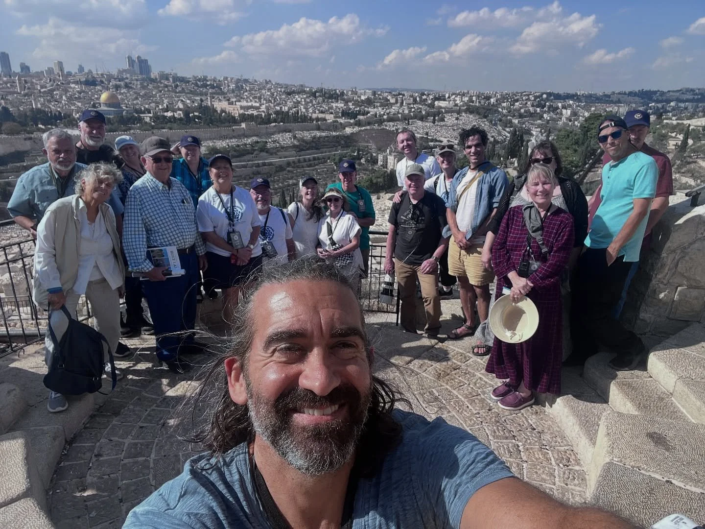 Arrived last night in Jerusalem! The Mount of Olives overlooking the City of the Great King, the garden of Gethsemane, Caiaphas&rsquo; house where Jesus was likely held overnight. &hellip;

A Shabbat dinner, a long night&rsquo;s sleep and the Garden 