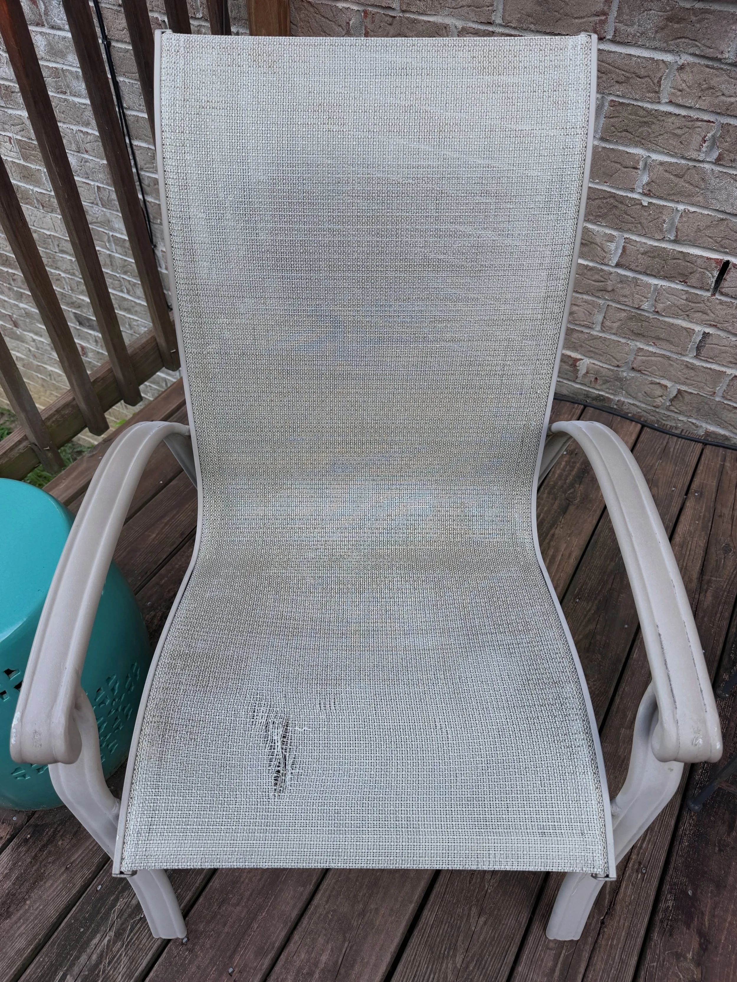🪑
A very special chair&hellip;

When I was 25 I was hired as a worship leader and given a budget of $100 to purchase the furniture for my empty office. I secured a flimsy, particle board computer desk for $50 and two patio chairs at $20 each for mys