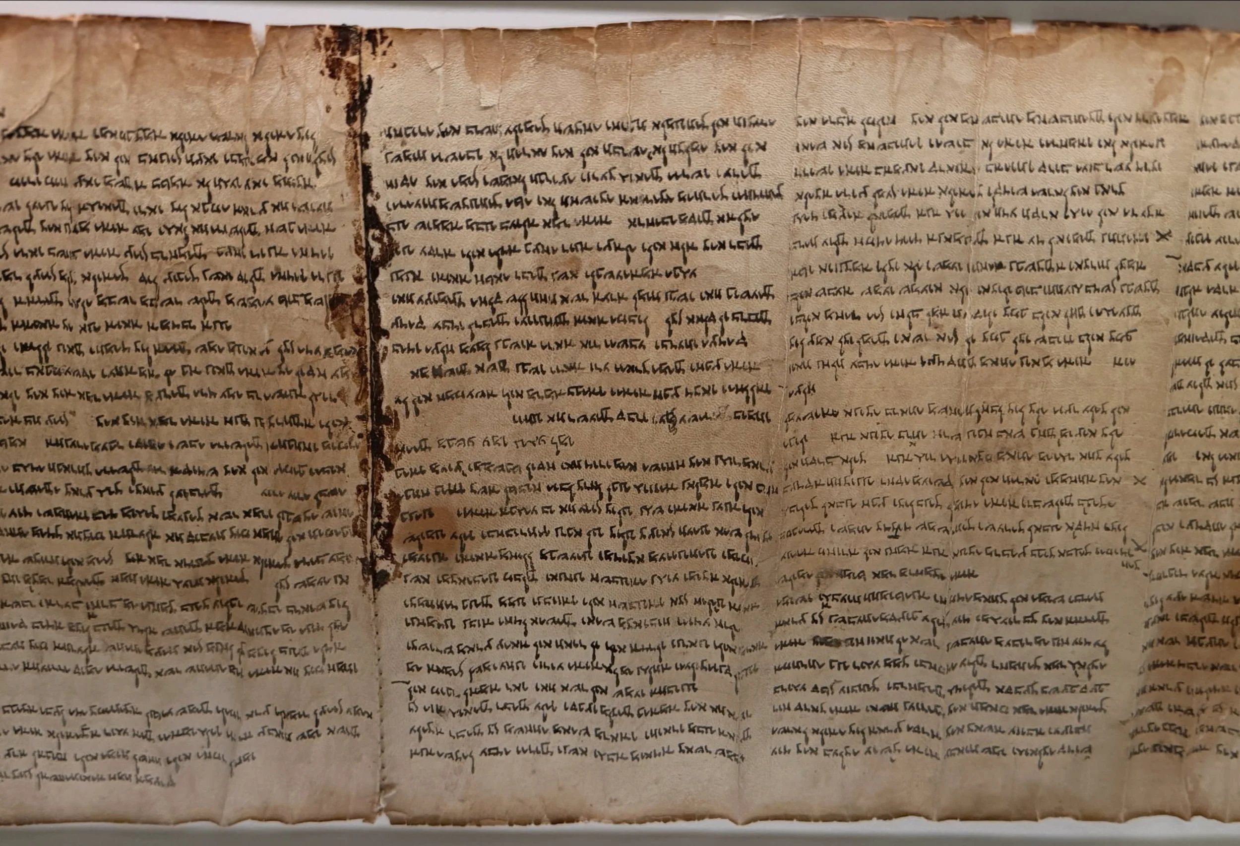 📜 
One of the Dead Sea Scrolls found in 1947 was the Great Isaiah Scroll - the entire book! It&rsquo;s been in the vault since 1968, and has been carefully opened and on display in Jerusalem since this February. It returns to the vault Oct 4 for the