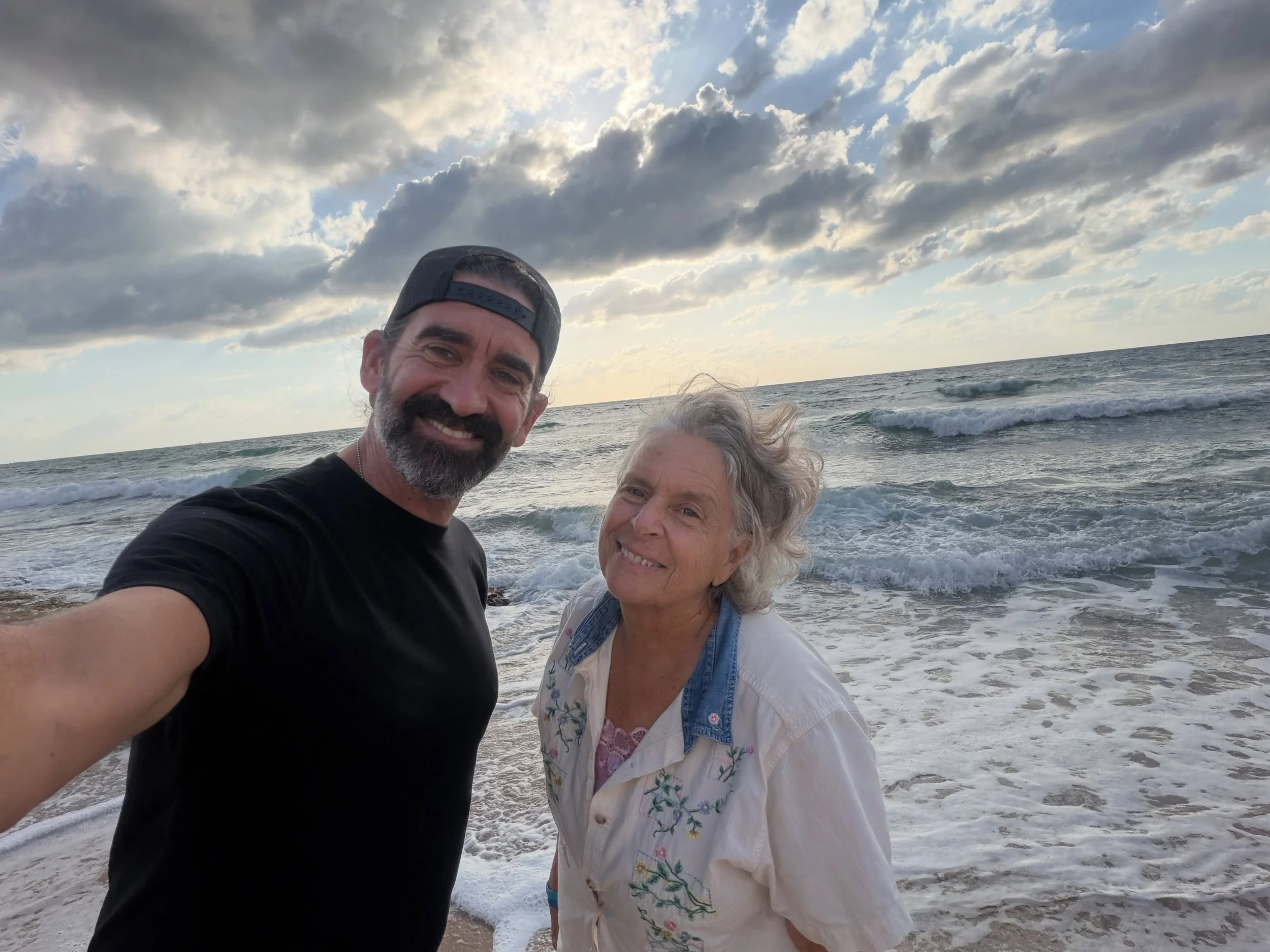 Today I visited my dear friend Hanna Ben Haim on the beautiful Mediterranean coast of northern Israel! Our 2025 Land of Zion Tour Guide!!! 

(Today is also the LAST DAY to grab Early Access for the new album!!! Available on aaronshust.com for just a 