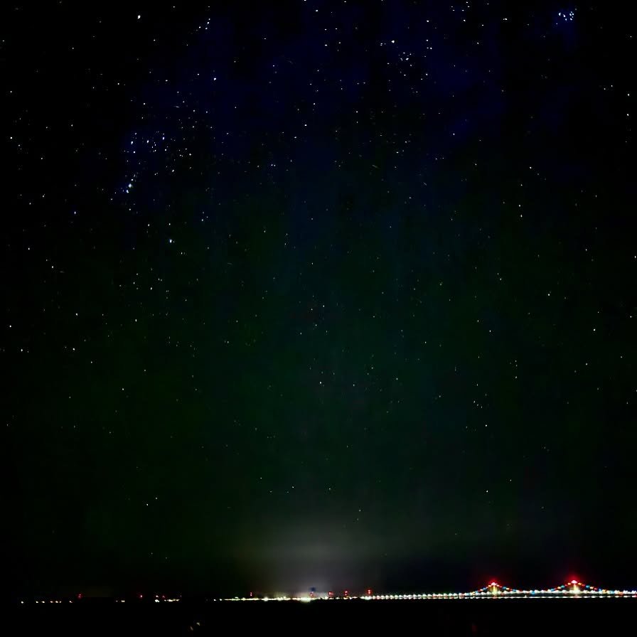 Five Senses

It&rsquo;s totally dark. I&rsquo;m standing outside the Grand Hotel on Mackinac Island at seven in the morning. I&rsquo;ve been out here since 6:20 to watch the Orionid meteor shower. 

It&rsquo;s 50&deg;F and breezy. The chill is perfec
