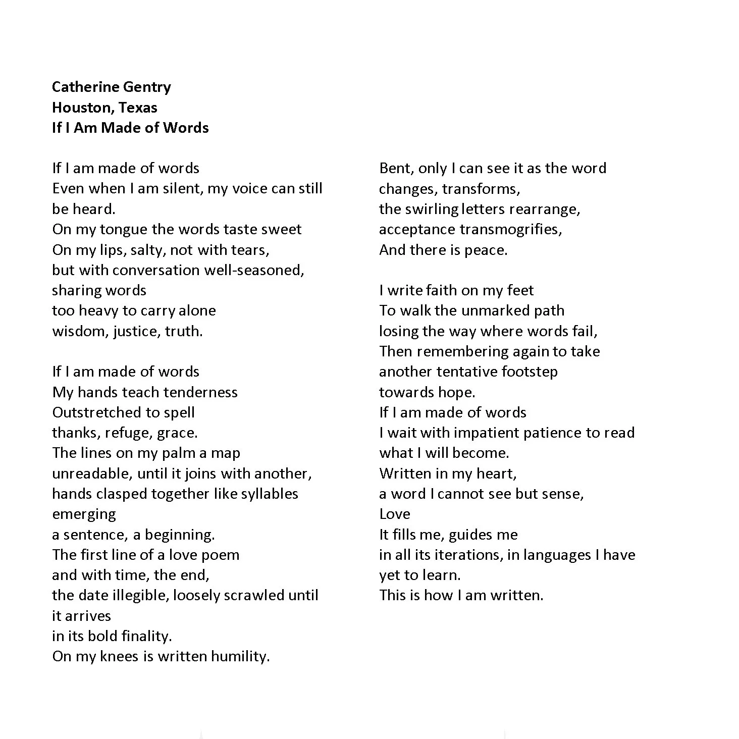 Catherine Gentry-2021 — Color:Story Literary:Visual::Words:Art