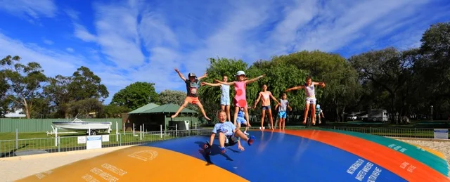 bounce pillow trampoline