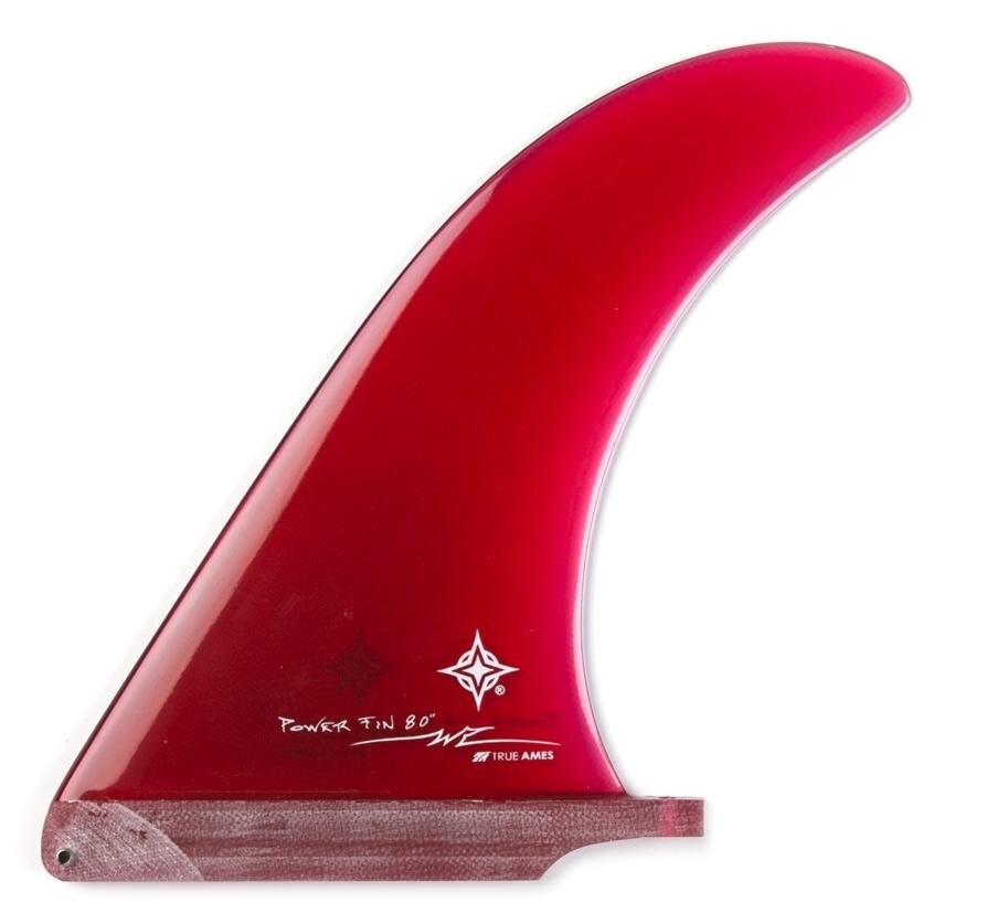 True Ames - Wayne Rich ‘Power Fin’ 6.5” /Red