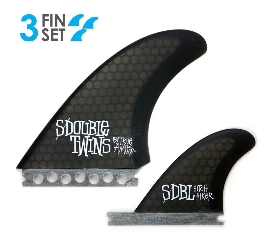 True Ames - Stussy S Double Twins + Hitchiker Trailer /Black