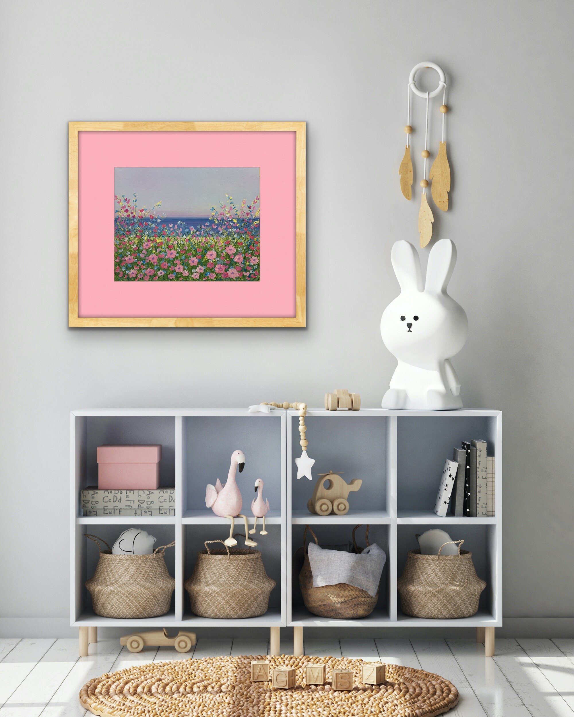 whimsical floral lakeside painting in childs room copy.JPG