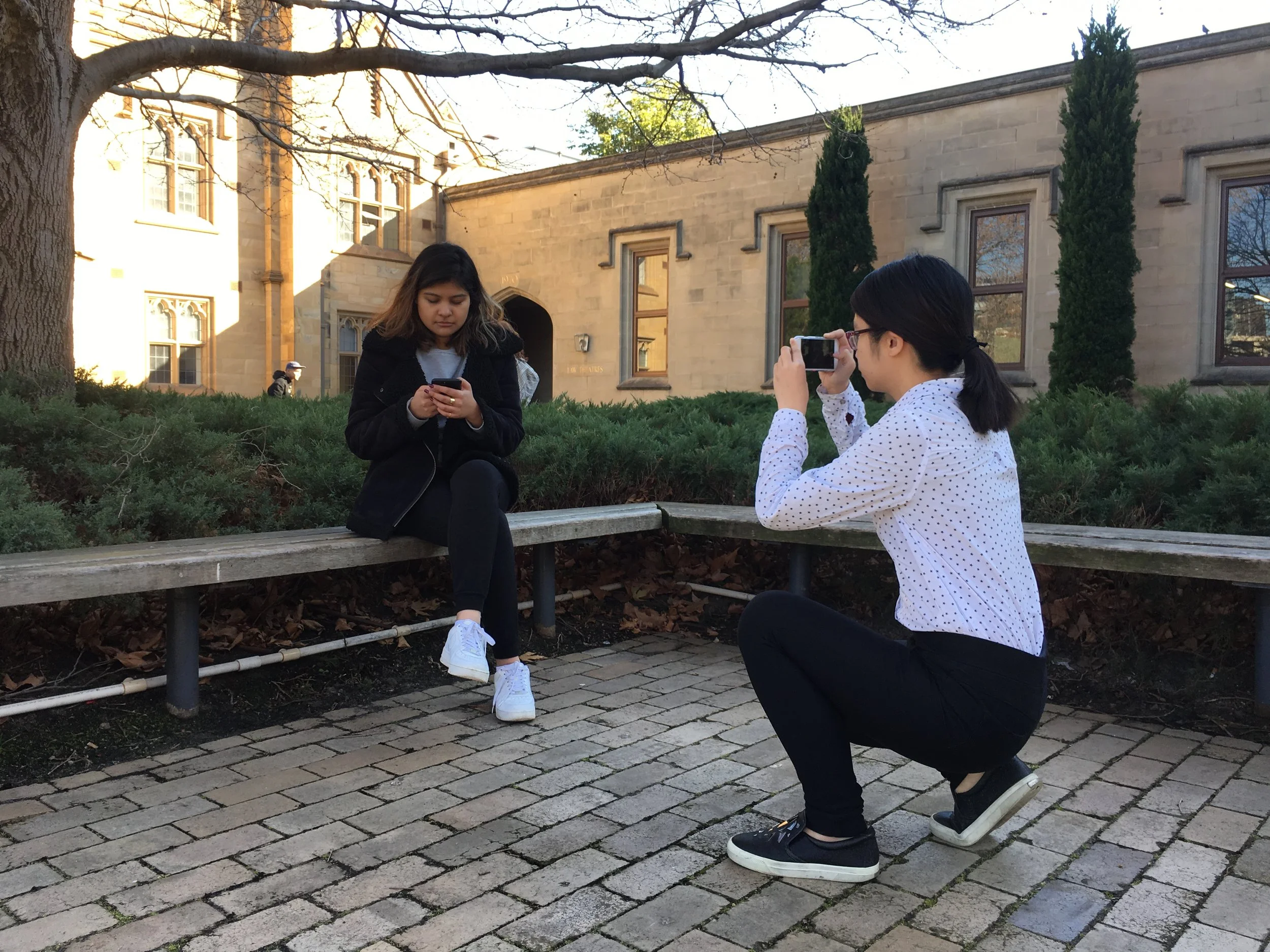 Students of the Digital and Mobile Journalism course in the University of Melbourne BA program (Photo: Corinne Podger).