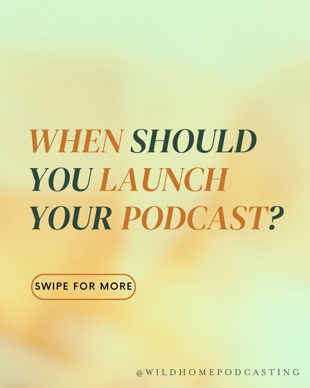 When should you launch your podcast? NOW⁠
⁠
No, but seriously. I talk all about this and more in episode 181 of Share, Strategize, &amp; Shine.⁠
⁠
Comment PODCAST for the link.⁠
⁠
Want to dig deeper?⁠
⁠
In the Launch Your Podcast Funnel Workshop, I&r