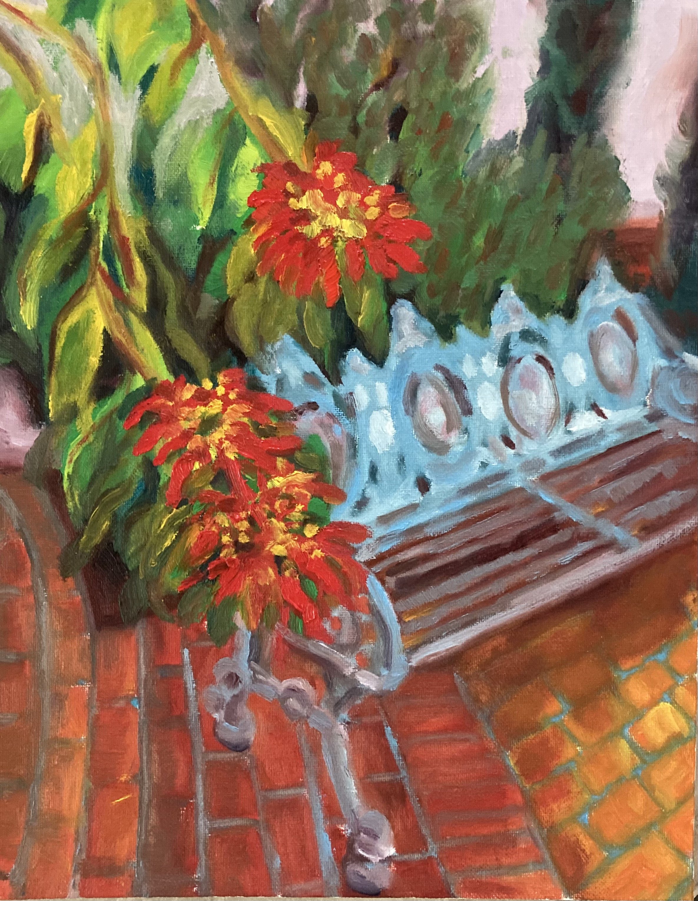 The Bench at the Athenaeum, 2019