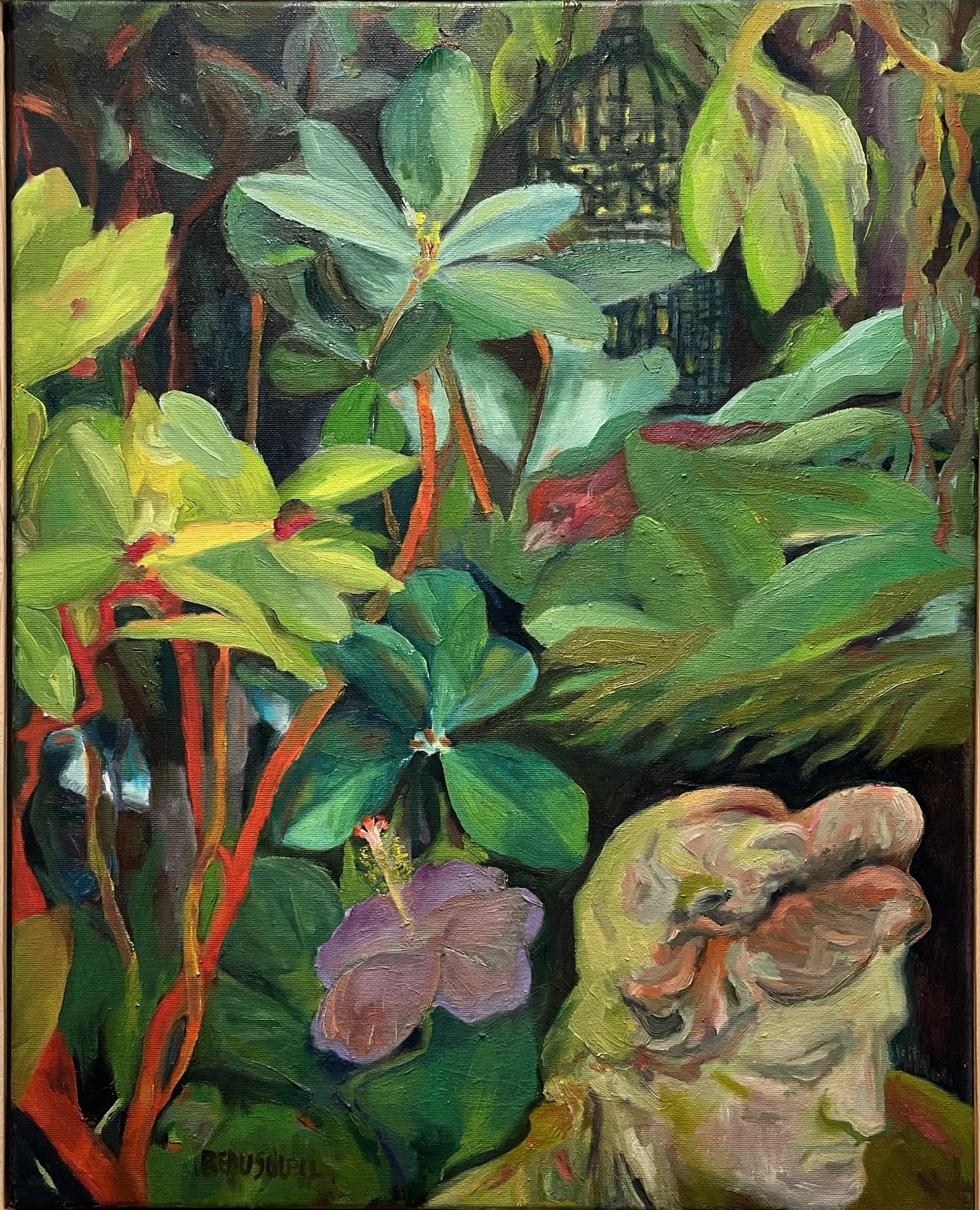 Botanical with Statue, 2026