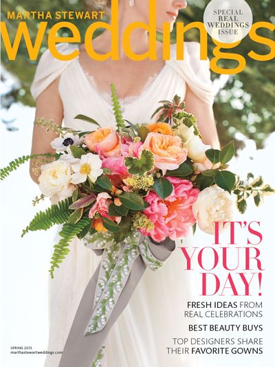 MARTHA STEWART WEDDINGS LISA VORCE