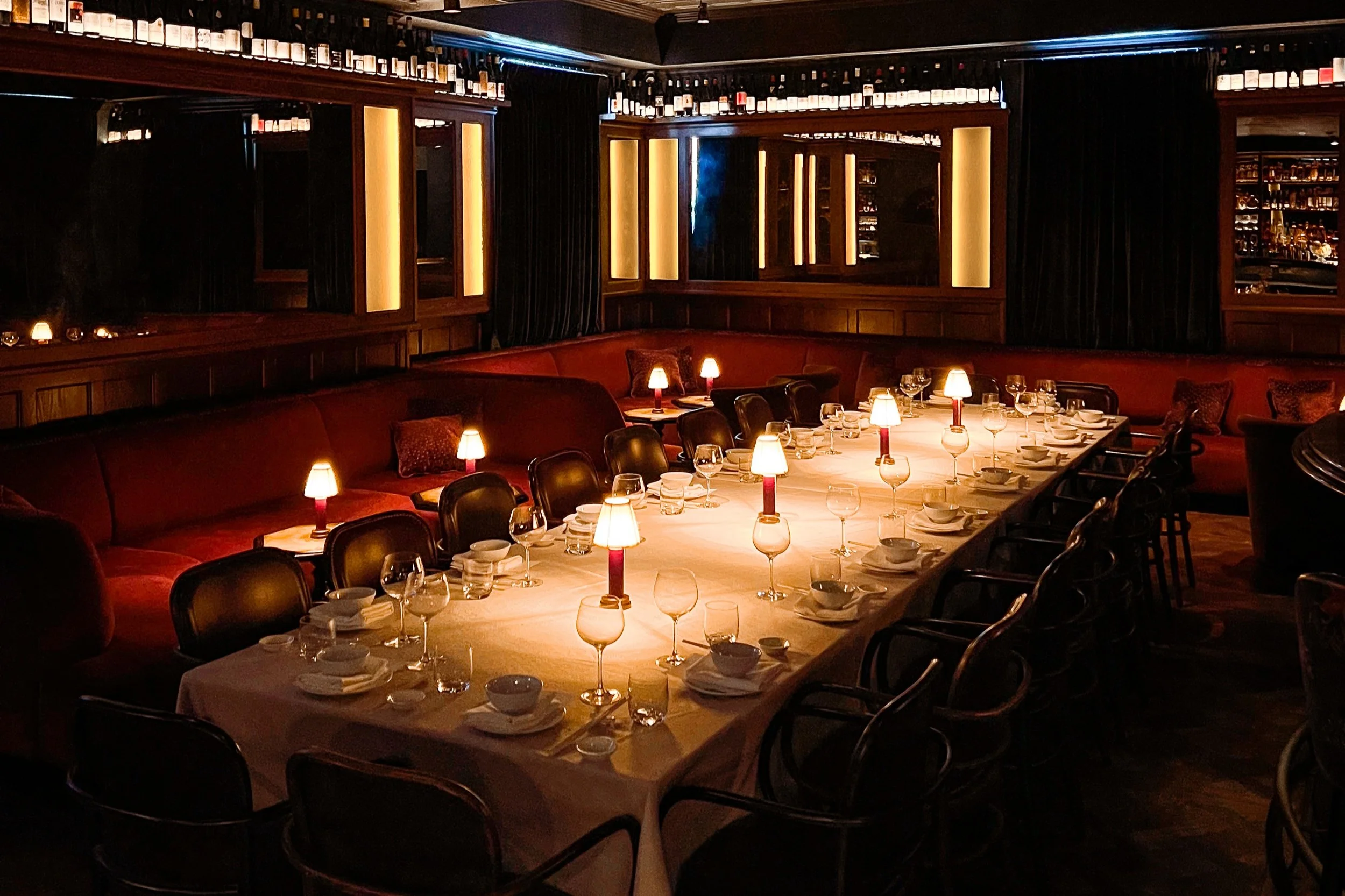 Stan's Lounge set up for an exclusive private event