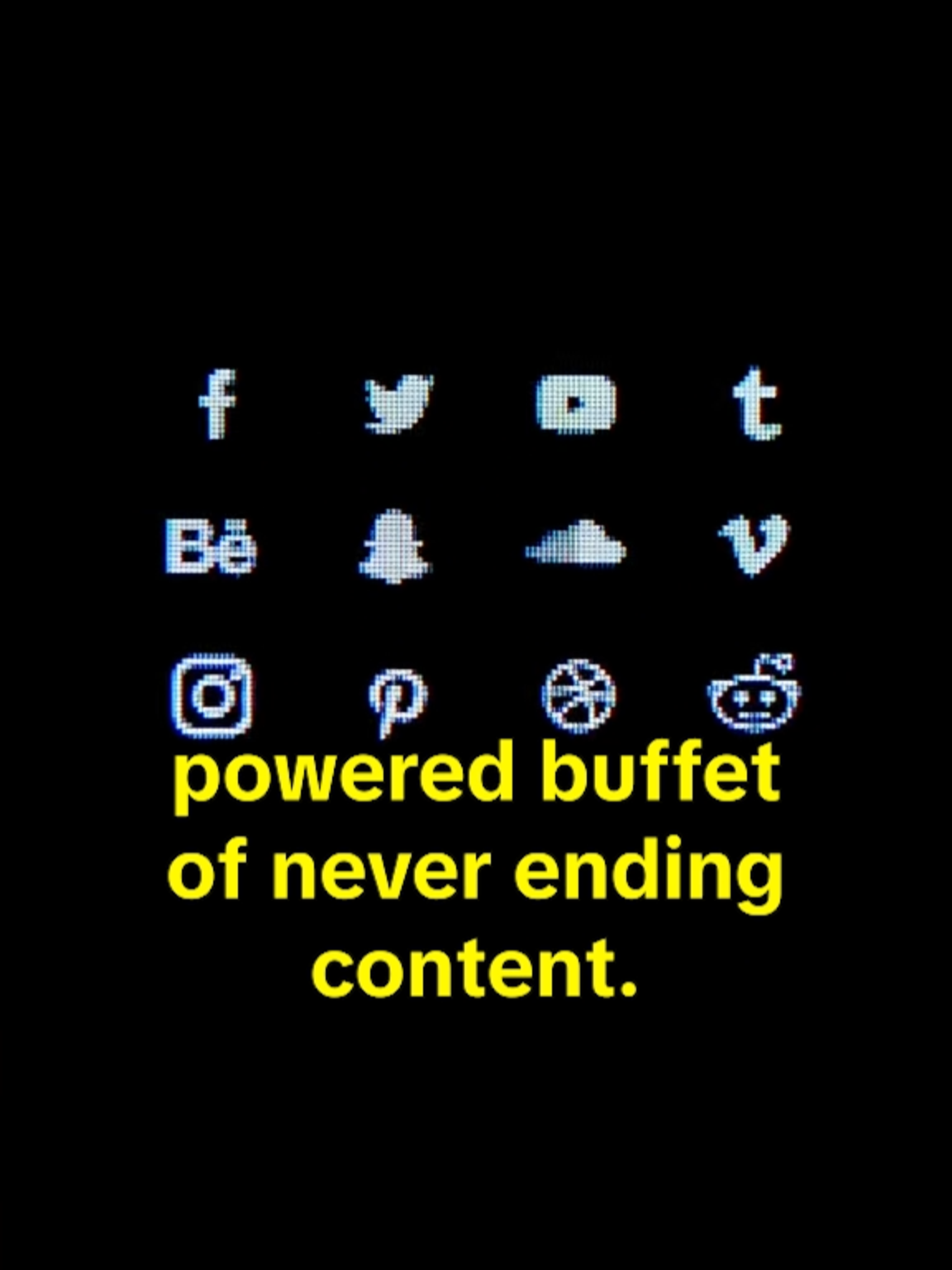 The Curse of Content Oversaturation