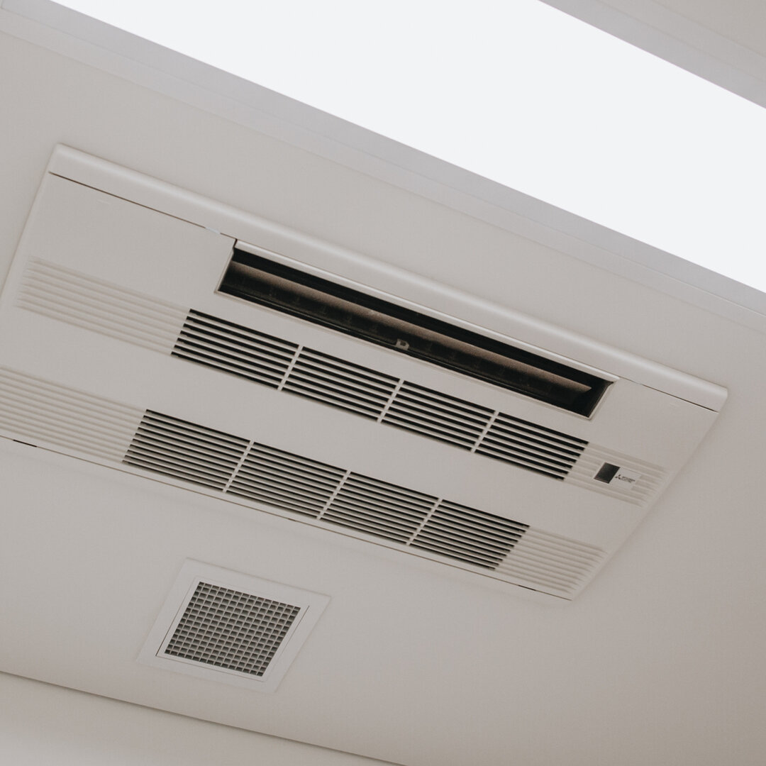 No walls available to mount a split system - or limited ceiling space for a ducted system? The compact ceiling cassette air conditioning system is the perfect solution.​​​​​​​​
​​​​​​​​
Plus, its whisper quiet operation makes it ideal for master bedr