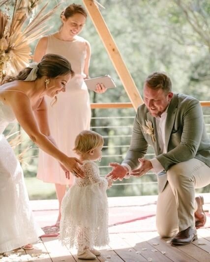 Oh, take me back to this beautiful day with this sweet sweet family....

While it is true, once you have children your wedding day is never quite the same... but that is because&nbsp;life is no longer the same.

These little babes come into your life