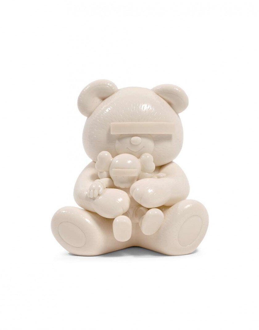 KAWS x Jun Takahashi - Undercover Bear (white) - DNA.Gallery