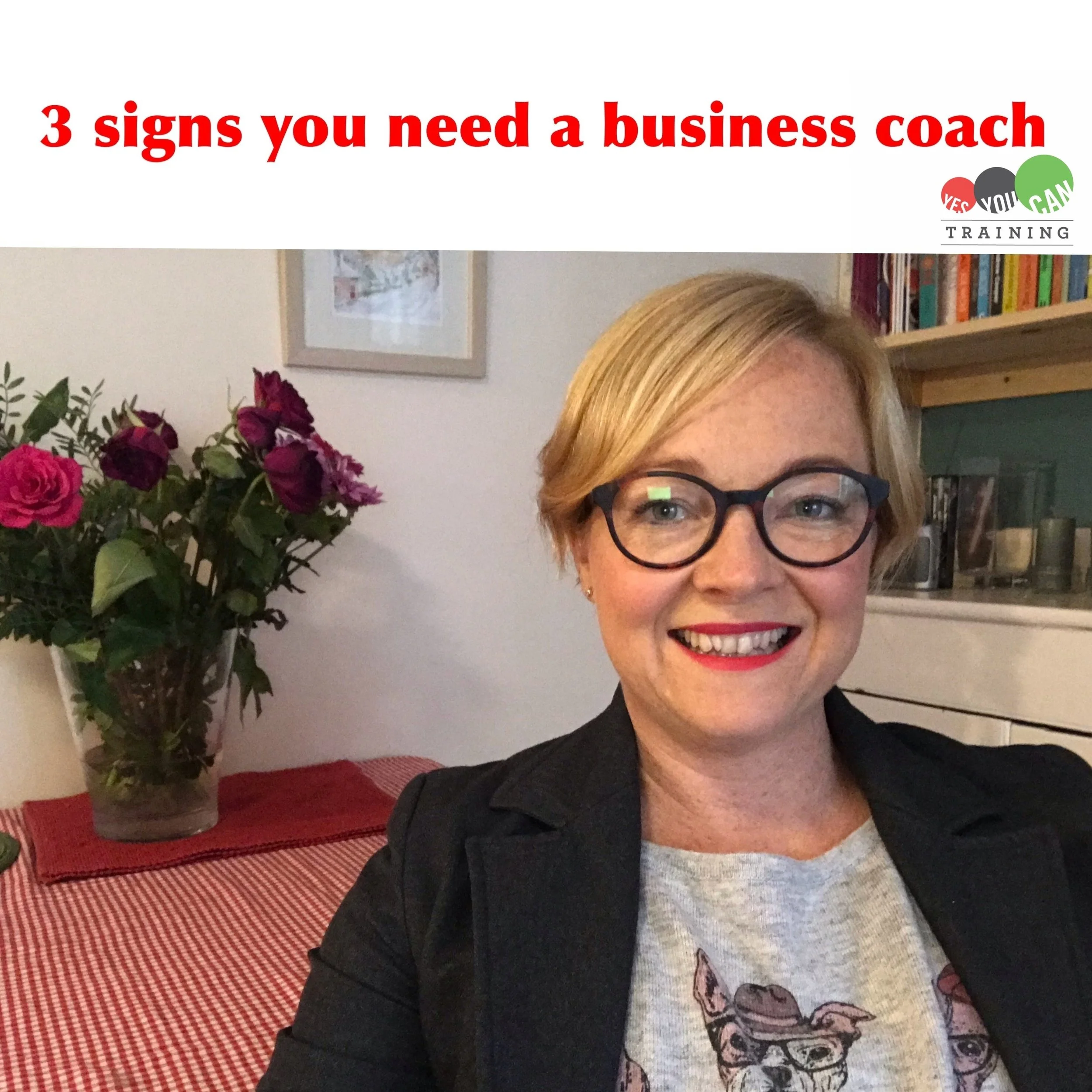 3 signs that you're ready to work with business coach. 
