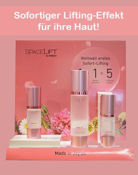 Neues Produkt bei COSMETIC 7. CIEL: Der Empro Spacelift – Face Booster