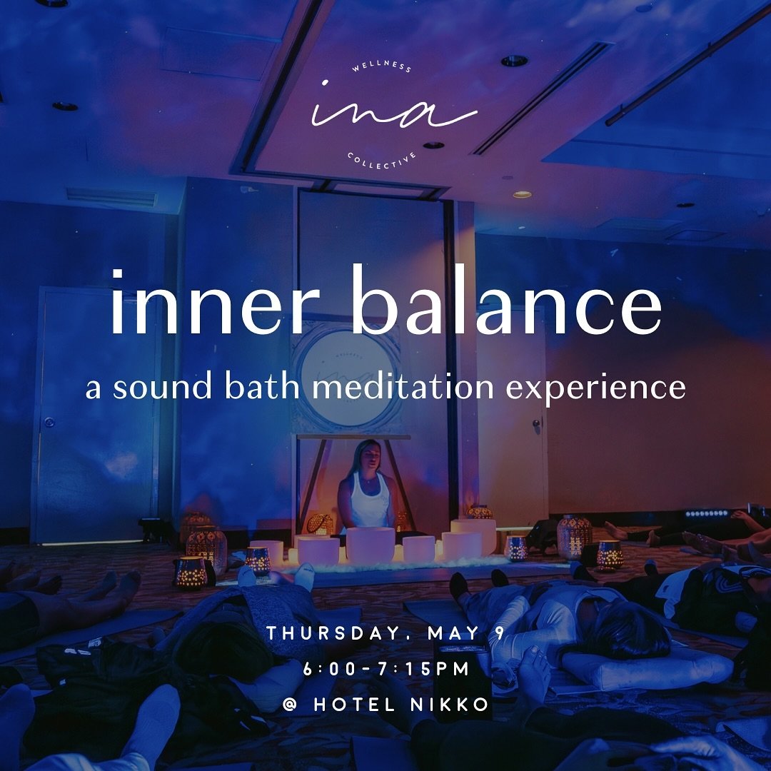 Inner Balance

Our blend of mindful living practices in one slow &amp; soulful experience &mdash;

With @liv.marati 
At @hotelnikkoguam 

Restorative yoga
Guided meditation
Sound bath
Reflection &amp; connection 

[WAITLIST OPEN ⬆️]