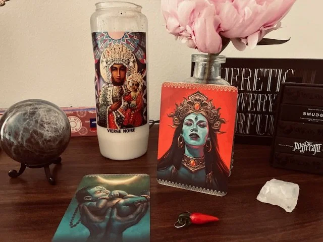 La protection de la mère divine avec Kali