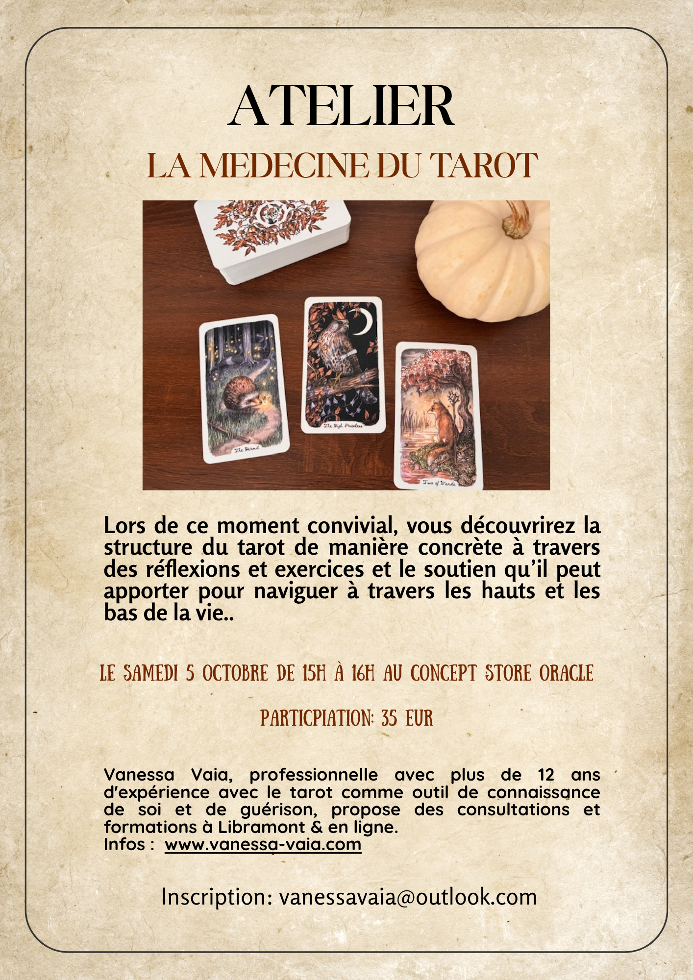 La médecine du tarot - Luxembourg