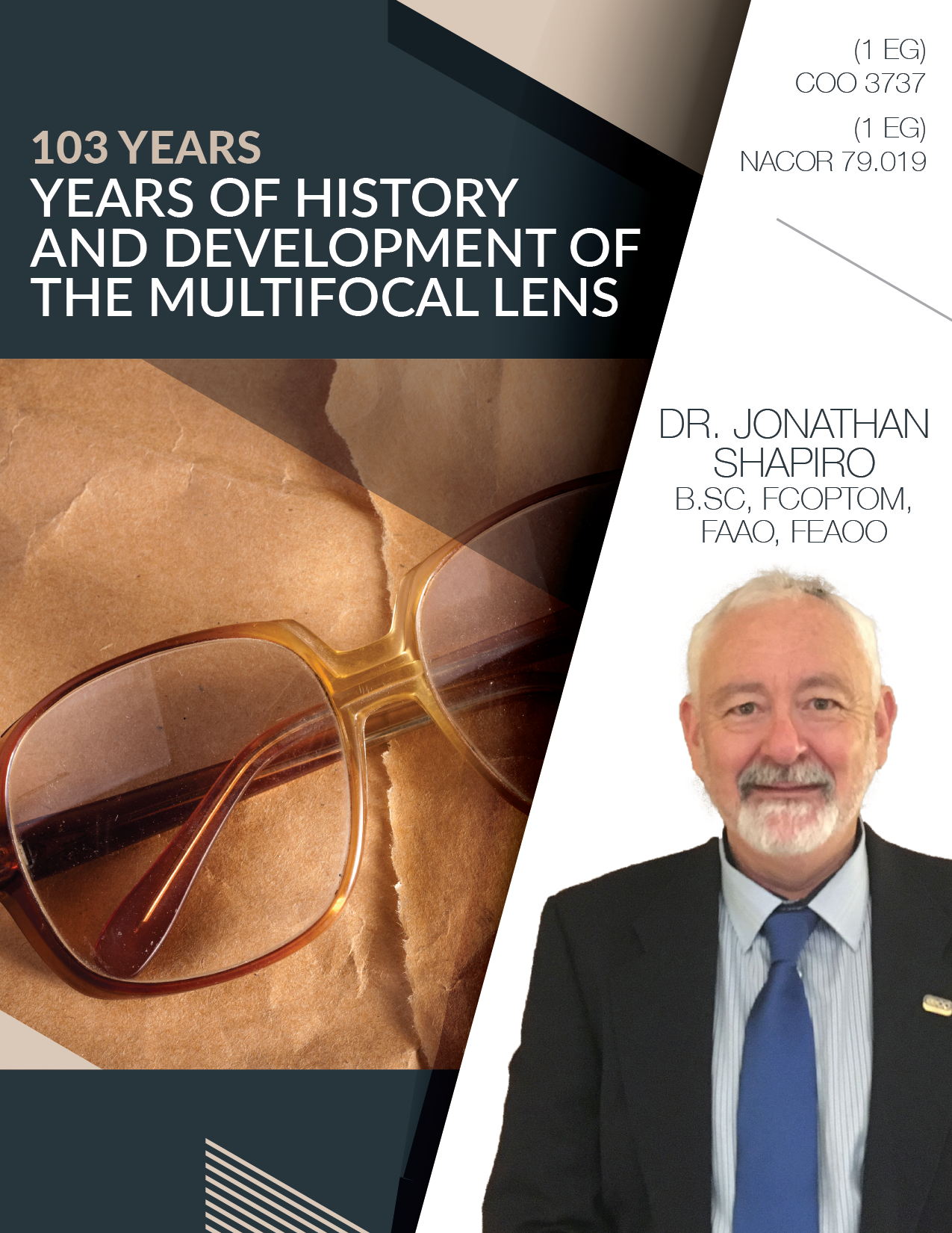Cover - Jonathan Shapiro - 103 Years of History and Development of the Multifocal Lens.png
