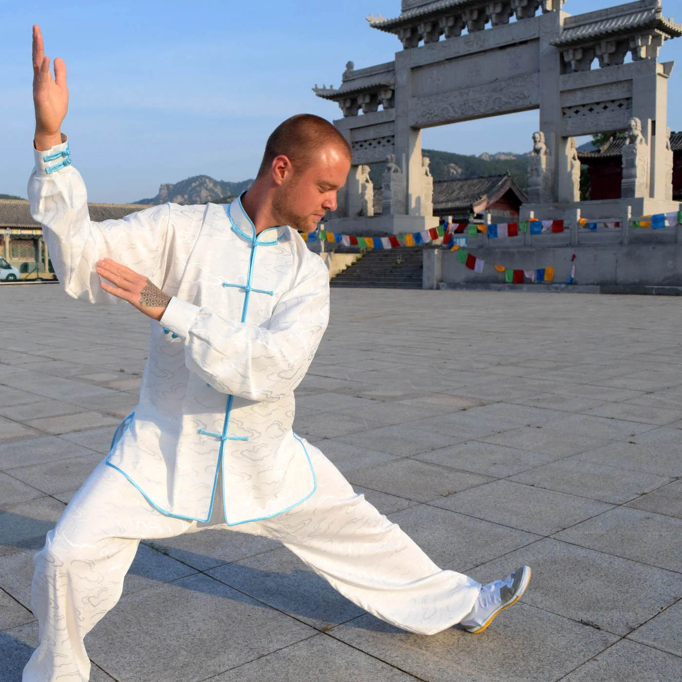Pick a trim design for your Tai Chi suit