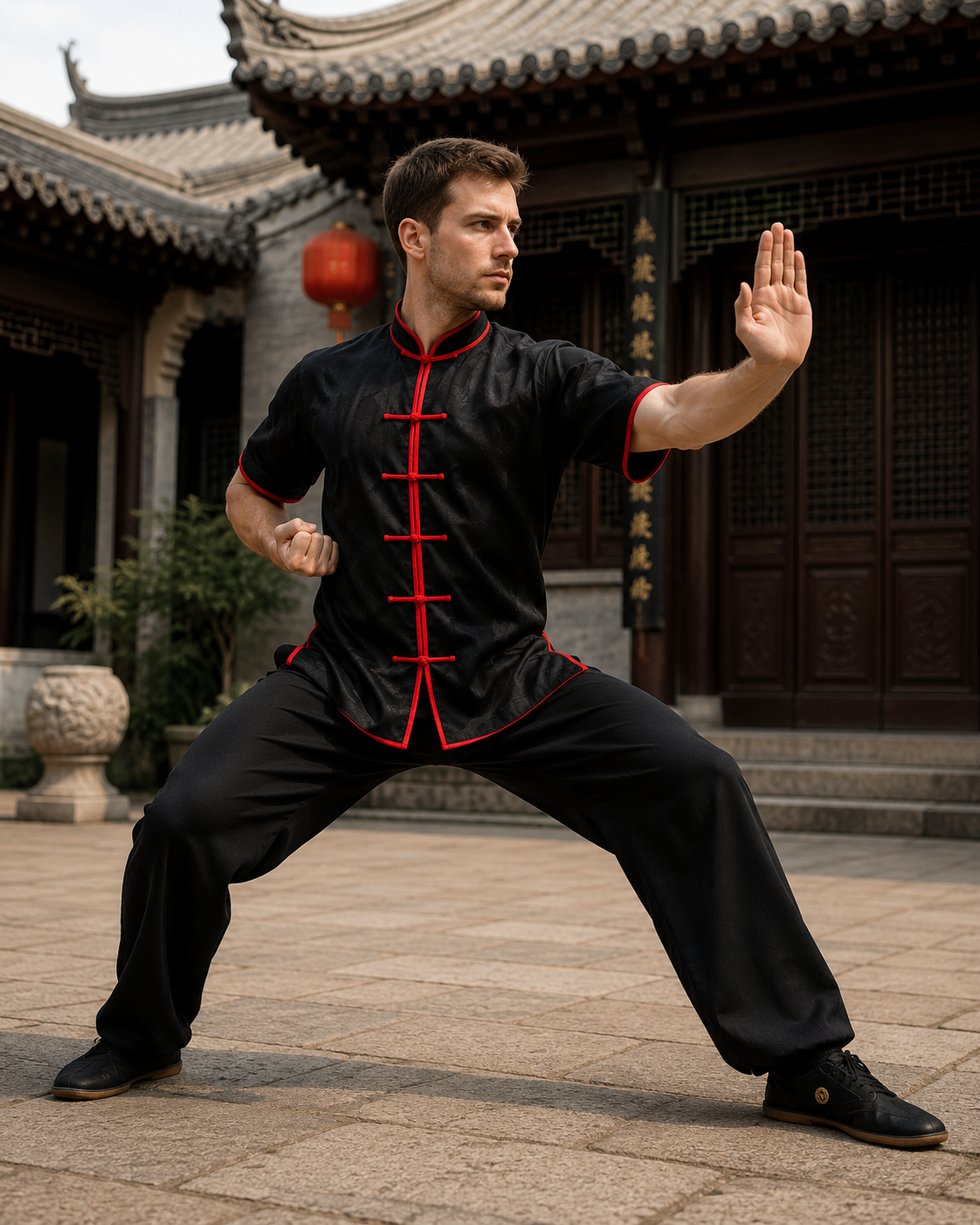 Choy Li Fut Uniform Set of Kung Fu Shirt and Pants