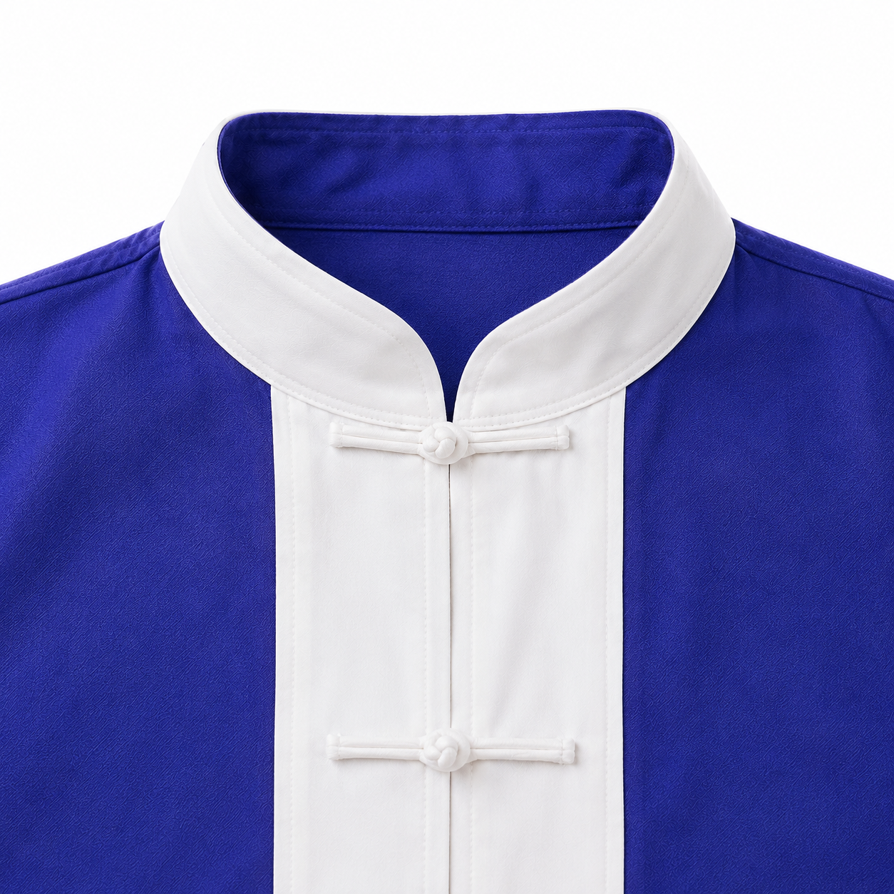 Tai Chi Shirt-contrast-front-panel-detail-view