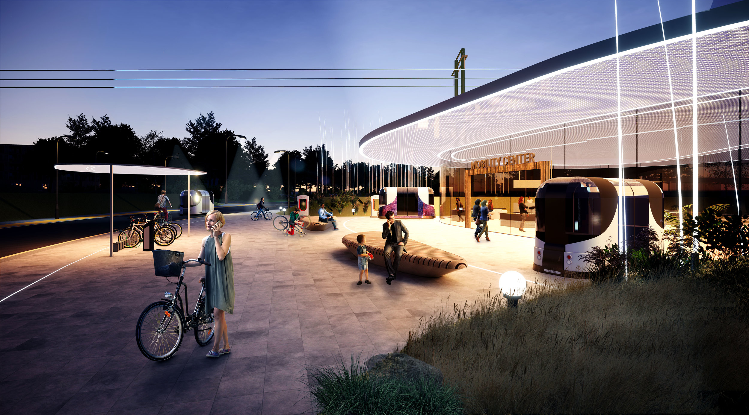Vy mot Mobility Center