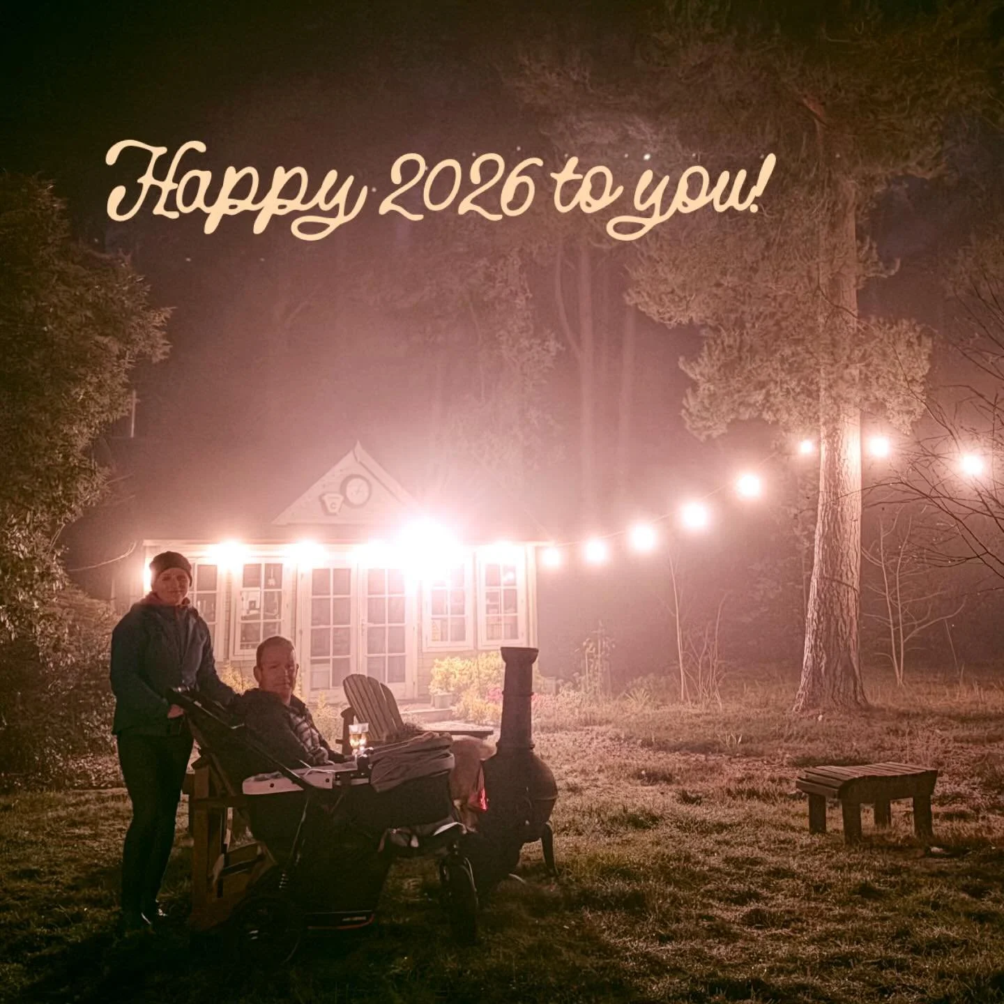 May your year be full of joy, light and peace. Love and warmest wishes from us all ✨