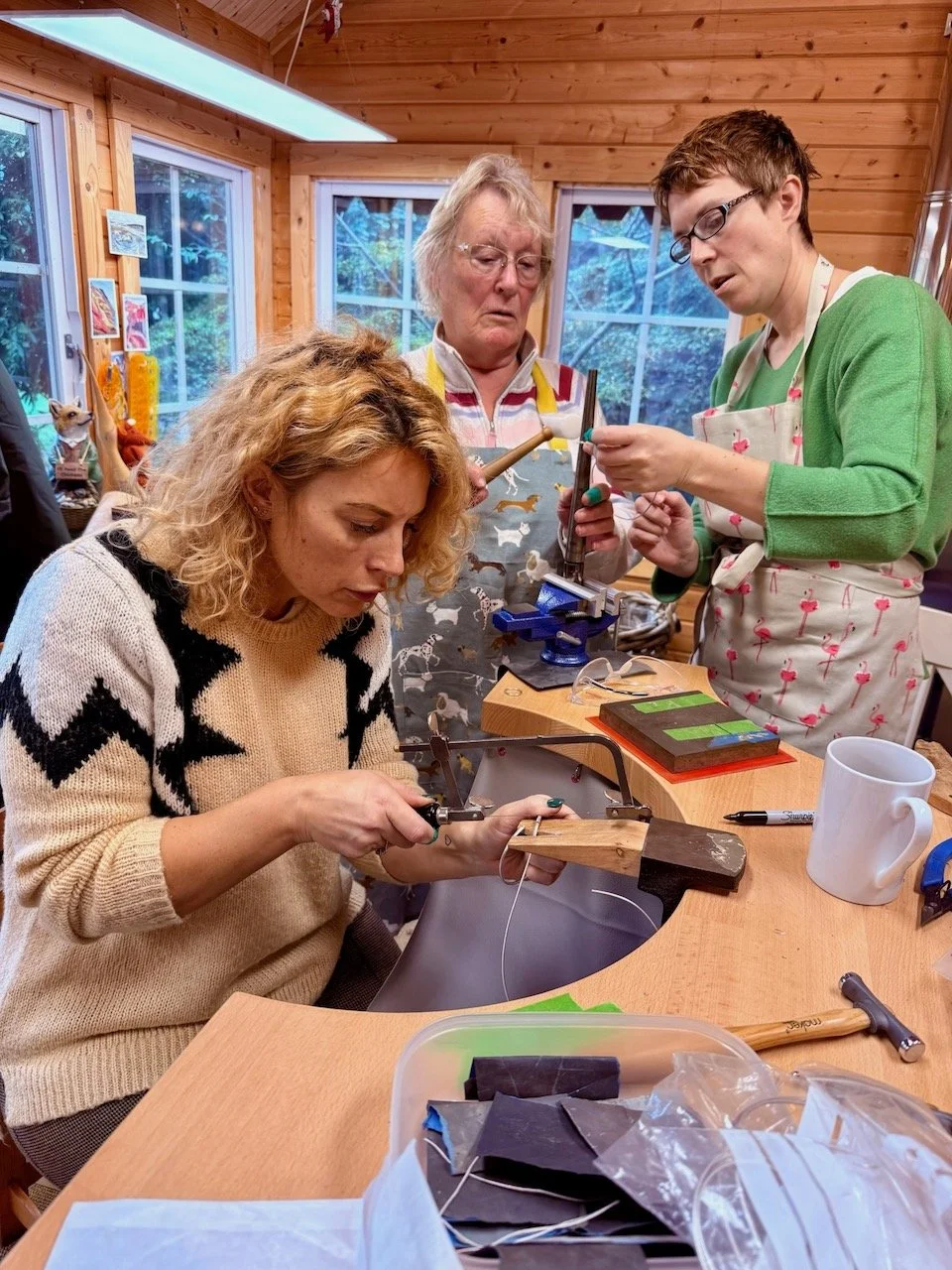 private jewellery making course new forest hampshire bespoke silversmithing course lightwave jewellery studio natalia shoutova