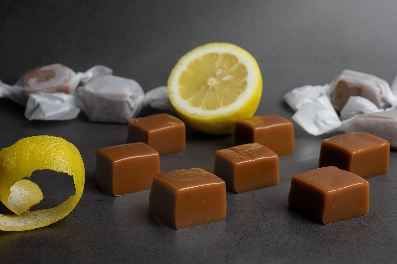 Lemon Bar Caramels