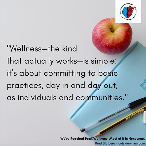 Wellness is simple 🍎 